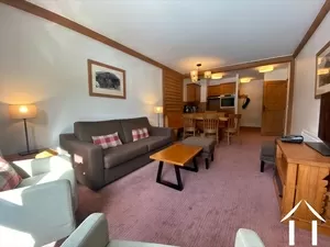 2 bedrooms apartment - south facing les arcs Ref # C3868 