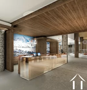 Beautiful apartment in high floor - bellecôte la plagne Ref # C3882-636 