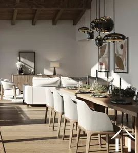 Superb 5-rooms duplex apartment at the foot of the slopes - bellecôte la plagne Ref # C3882-717 