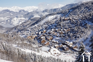 Building plot with real estate project meribel les allues Ref # C4033 