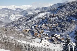Building plot with real estate project meribel les allues Ref # C4033 