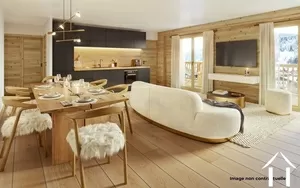 New apartment 3 bedrooms duplex in morzine-with balcony  Ref # C4205-A403 