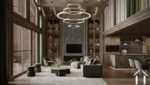 6-bedroom apartment - penthouse center station  Ref # C4849-10 