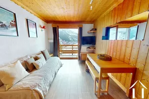 Pleasant south-facing apartment in a ski-in/ski-out residence  Ref # C6365 