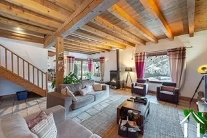 Chalet in a typical village - panoramic view  Ref # C6550(3713) 