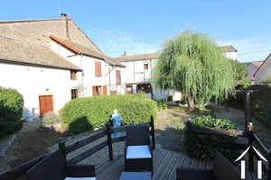 House with enclosed garden in a medieval village Ref # CR5358BS 