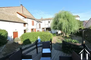 House with enclosed garden in a medieval village Ref # CR5358BS 