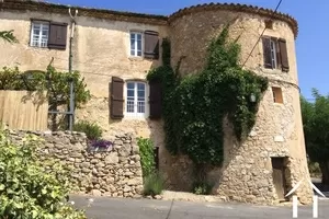 Historical stone village house with cellar, terrasse & views Ref # 11-2468 