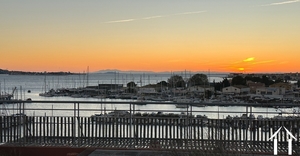 Vue sur Sète, l’Etang de Thau et le Mont St. Loup à Agde Ref # 11-2469 