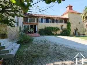 Character house, 7 bedrooms, gîte, 1 hectare Ref # LC4947 