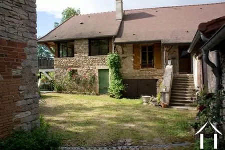 south facade and courtyard