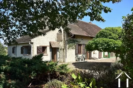 west side of the house