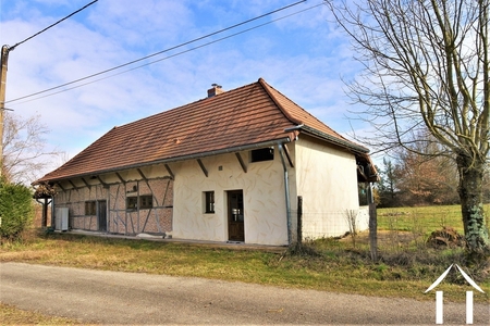 West side of the house seen from small lane