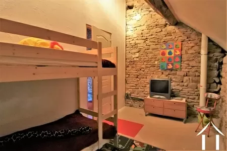 summer bedroom upstairs in the barn