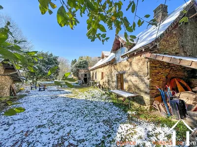 House with guest house for sale chateauneuf la foret, limousin, Li1025 Image - 34