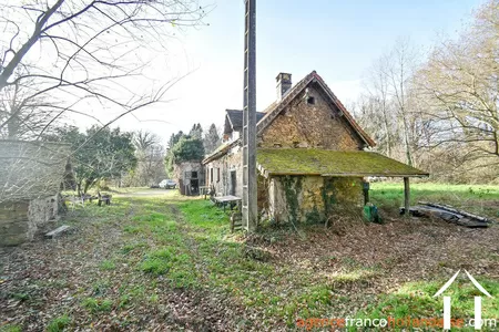 House with guest house for sale chateauneuf la foret, limousin, Li1025 Image - 52