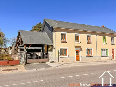 Village house for sale chateauneuf la foret, limousin, Li1045 Image - 1