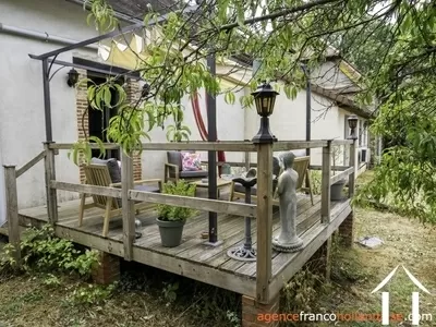 House with guest house for sale lubersac, limousin, Li1070 Image - 11