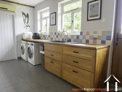 House with guest house for sale lubersac, limousin, Li1070 Image - 13