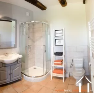 House with guest house for sale lubersac, limousin, Li1070 Image - 53