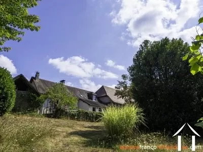 House with guest house for sale lubersac, limousin, Li1070 Image - 30