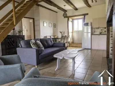 House with guest house for sale lubersac, limousin, Li1070 Image - 46