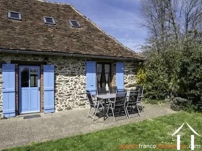 House with guest house for sale lubersac, limousin, Li1070 Image - 56