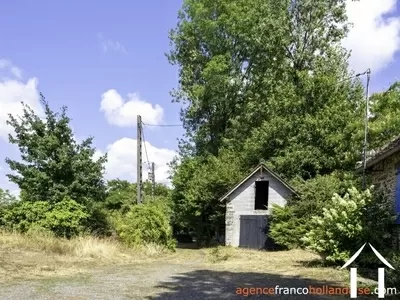 House with guest house for sale lubersac, limousin, Li1070 Image - 59
