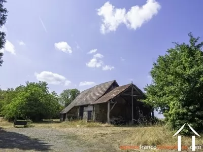 House with guest house for sale lubersac, limousin, Li1070 Image - 60