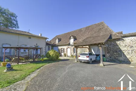 House with guest house for sale st germain les belles, limousin, Li1075 Image - 37