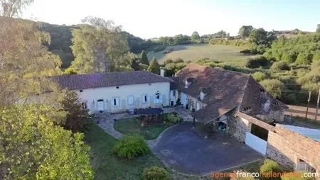 House with guest house for sale st germain les belles, limousin, Li1075 Image - 2