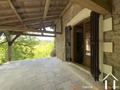 House with guest house for sale cublac, limousin, Li912 Image - 3