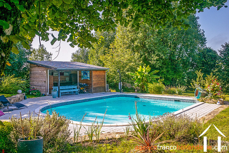 House with guest house for sale la porcherie, limousin, Li956 Image - 35