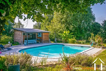 House with guest house for sale la porcherie, limousin, Li956 Image - 35