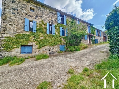 Characterful stone building close to nature with views, swimming pool and numerous possibilities. Ref # EG06-757384 
