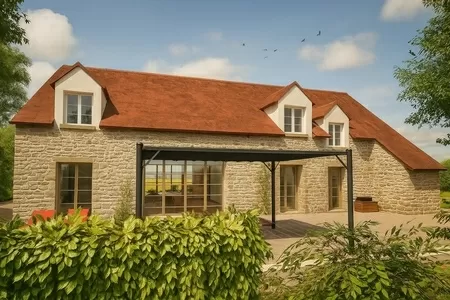 Farmhouse to renovate with countryside views, adjoining guesthouse and approximately 3.5 hectares of land. Ref # EG11-2532 