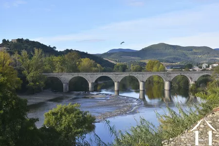 House with guest house for sale roquebrun, languedoc-roussillon, 09-6815 Image - 2