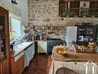 Farmhouse kitchen in Barn