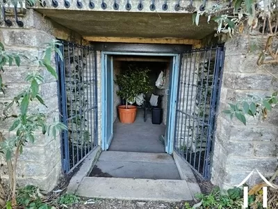 Cellar entrance