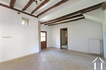 Ground floor room accessing both garden and courtyard (used to be the summer kitchen)