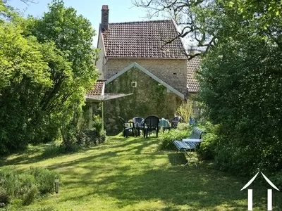 Garden view to house