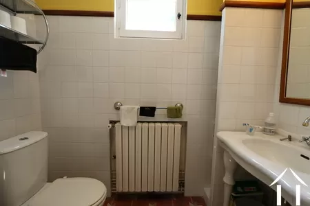 House 2: shower room with toilet and boiler