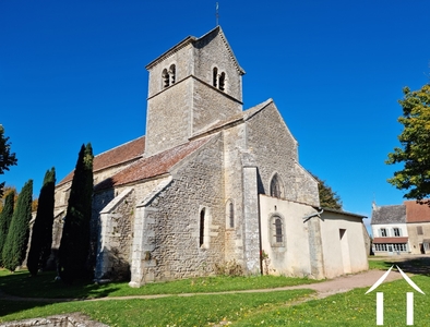 View of the house from the church