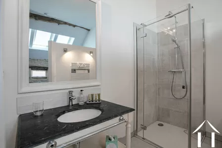 Bedroom 1 on suite shower room and toilet