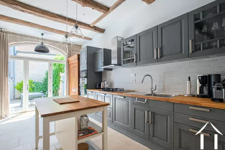 Kitchen in the main house