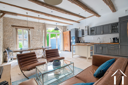 Living room in the main house