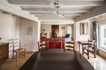 Overview dining room/living room