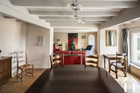 Overview dining room/living room