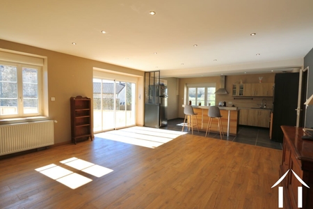 Living and kitchen