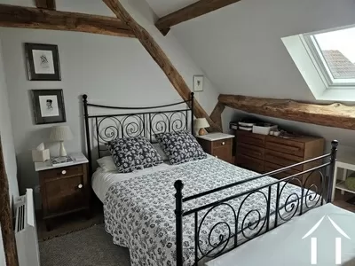 Bedroom 2 with oak beams